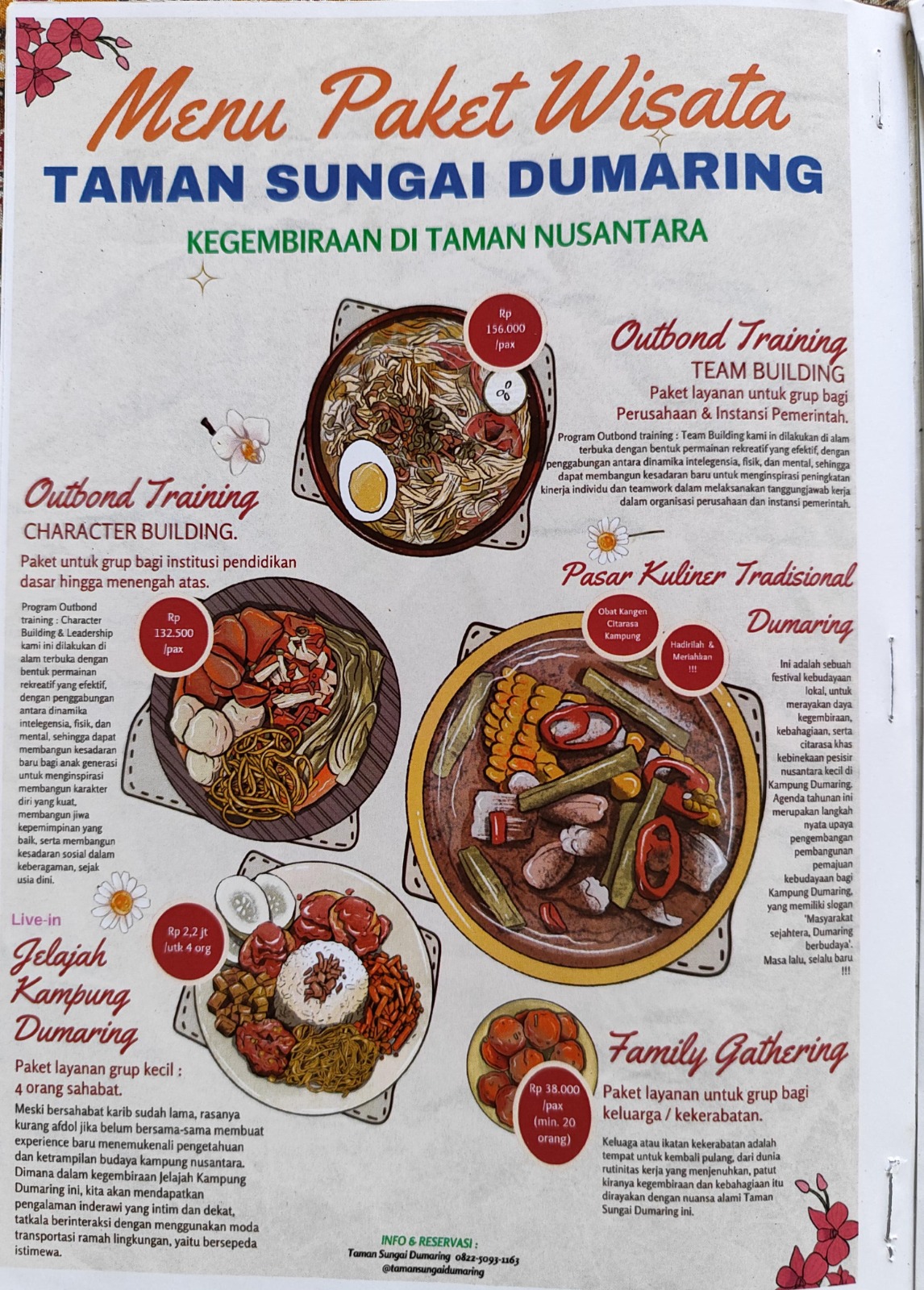 Paket Wisata Taman Sungai Dumaring